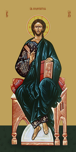 Мерная икона, Царь Славы, 50x100 см, арт Ид25246