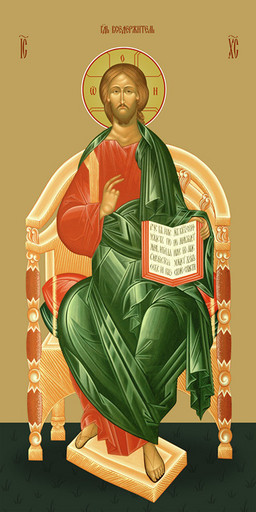 Мерная икона, Царь Славы, 50x100 см, арт Ид25251