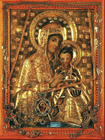 Красноильская икона божьей матери, 15x20 см, арт Ид3528