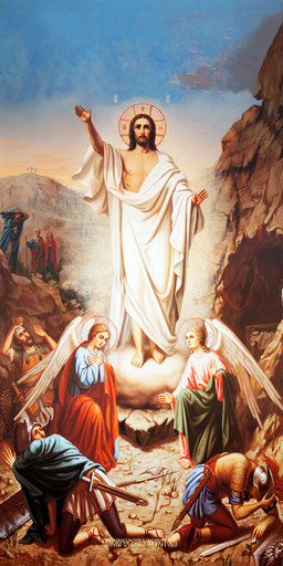 Мерная икона, Воскресение Христово, 50x100 см, арт Ид25283