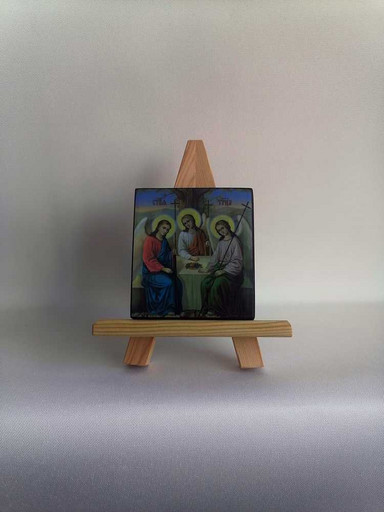 Святая Троица, 10,5 x 9,5 см, арт Ик21597-2