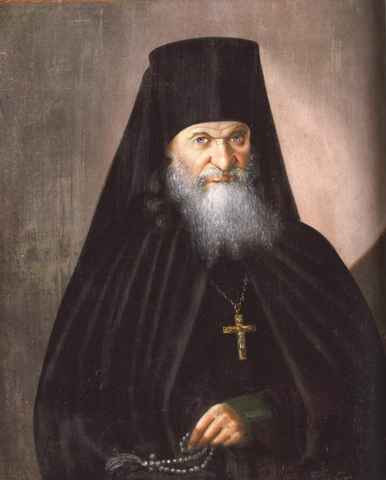 Преподобный Макарий Оптинский, 1854 г, 12x16x3 см, арт А6939