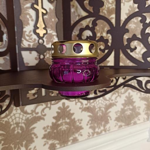 Лампадка со сменным блоком фиолетовая