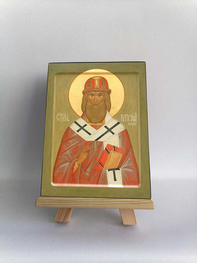 Варлаам Махрищский, Суздальский, 12x16x3 см, арт Б0208