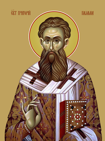 Григорий Палама, святитель, 30x40x4 см, арт Ид10894