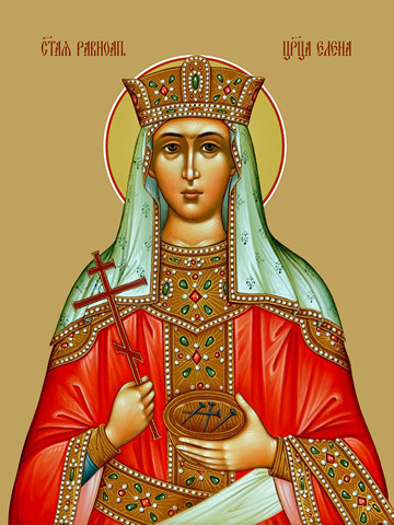 Елена, святая равноапостольная, 30x40x4 см, арт Ид11325