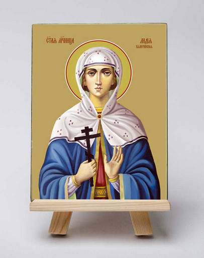 Лидия Иллирийская, мученица. 12x16x3 см, арт Б0139 Лидия Иллирийская, мученица. 12x16x3 см, арт Б0139