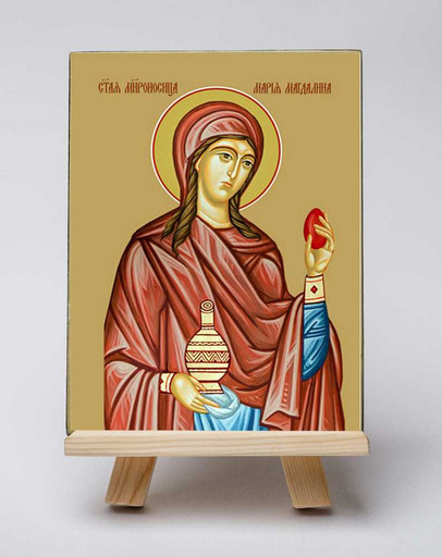 Мария Магдалина, святая. 9x12x3 см, арт Б0143
