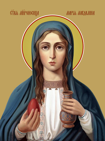 Мария Магдалина, святая, 15x20x1,8 см, арт Ид4432