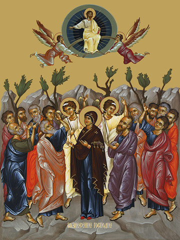 Вознесение Господне, 30x40x4 см, арт Ид11613