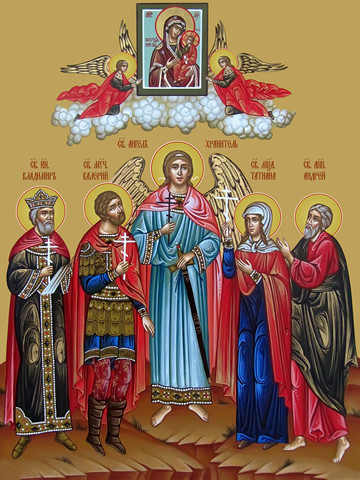 Владимир, Валерий, Татьяна, Андрей, 30x40x4 см, арт Ид11930