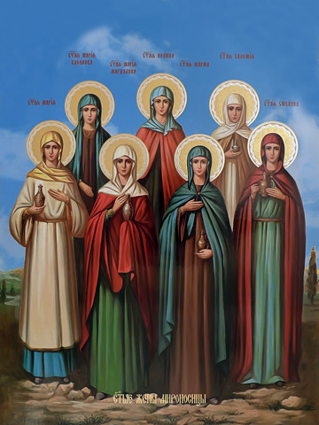 Жены Мироносицы, 30x40x4 см, арт Ид11942