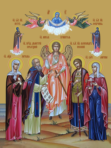 Наталия, Дмитрий, Александр, Марина, 30x40x4 см, арт Ид11967