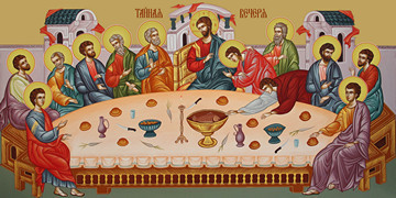 Тайная вечеря, 30x40x4 см, арт Ид12092