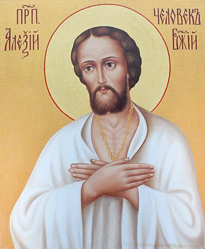 Алексий человек Божий, 30x40x4 см, арт Ик23574