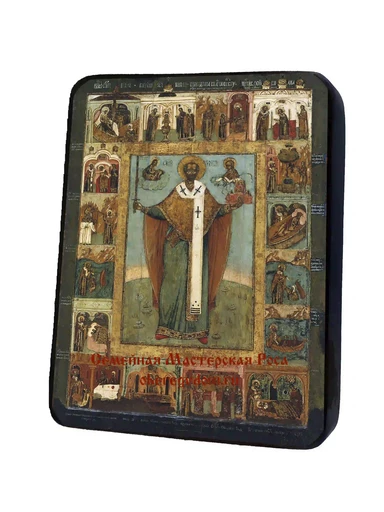 Святой Никола Можайский в житии, арт И1282