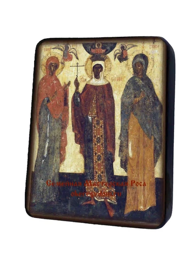 Святые Параскева, Варвара, Ульяна. XIV век, арт И086-4