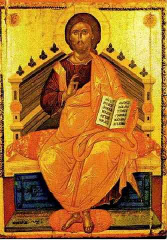 CHRIST PANTOCRATOR, 15x20 см, арт А4405
