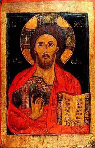 CHRIST PANTOCRATOR, 15x20 см, арт А4402
