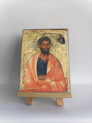 Апостол Иаков Заведеев, 12x16x3 см, арт А179