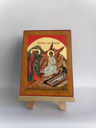 Явление Ангела женам мироносицам (2010 г), 7,5x10x1,8 см, арт Б0458