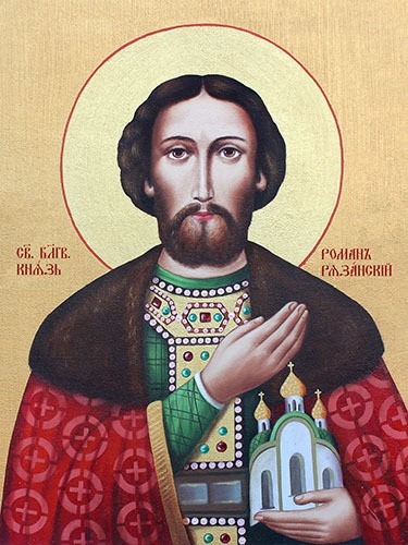 Роман Рязанский, св.кн., 30x40x4 см, арт Ик24767