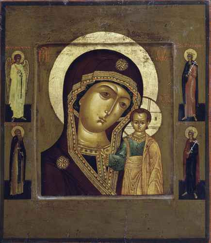 Богоматерь Казанская, 9x12x3 см, арт А1451 Богоматерь Казанская, 9x12x3 см, арт А1451