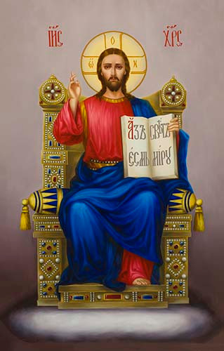 Царь Славы, 30x40x4 см, арт Ик25091