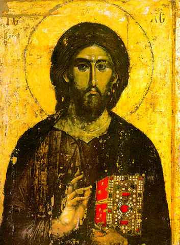 Christ Pantokrator, 12x16x3 см, арт А4363