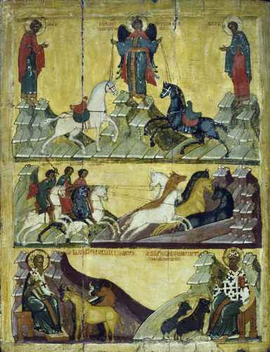 Чудо о Фроле и Лавре, 12x16x3 см, арт А781