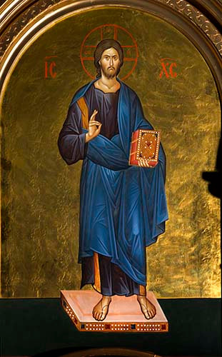 Деисус (Царь Славы), 25x28 см, арт Ик20744 Деисус (Царь Славы), 25x28 см, арт Ик20744