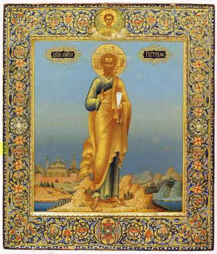 Апостол Петр, 12x16x3 см, арт А184
