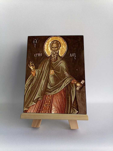 Ермолай Никомидийский, 12x16x3 см, арт А194