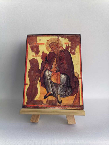 Герасим Иорданский, прп., 12x16x3 см, арт Б0340
