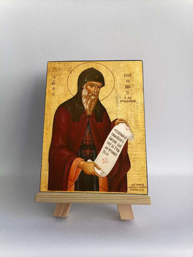 Герасим Кефалонийский, прп., 9x12x3 см, арт Б0358