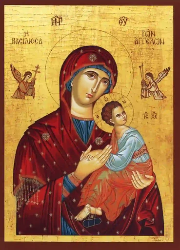 Пресвятая Богородица Госпожа Ангелов, арт И552-2