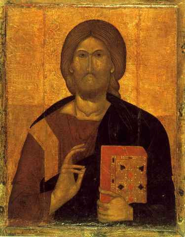 Христос, начало 15 века, Византия, 12x16x3 см, арт А6027
