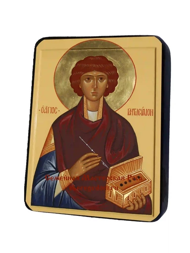 Святой Целитель Пантелеймон, арт И019-4