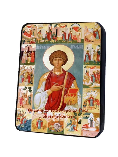 Святой Целитель Пантелеймон, арт И019-5