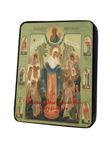 Пресвятая Богородица Всех Скорбящих Радость c грошиками, арт И1137