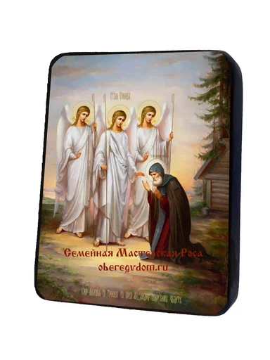 Явление Святой Троицы Александру Свирскому, арт И719