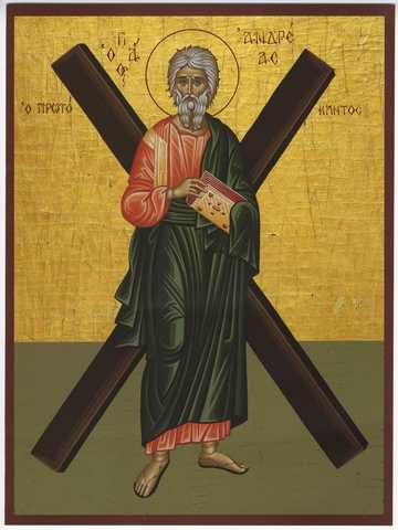 Святой Апостол Андрей Первозванный, арт Иг012
