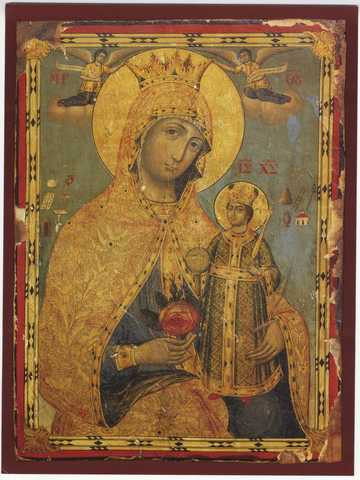 Пресвятая Богородица Неувядаемая Роза, арт Иг014