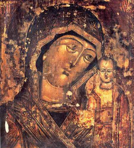 Казанская Божья Матерь, 25x28 см, арт А064