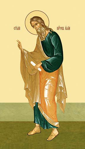 Илия, пророк, 30x40x4 см, арт Ик24146