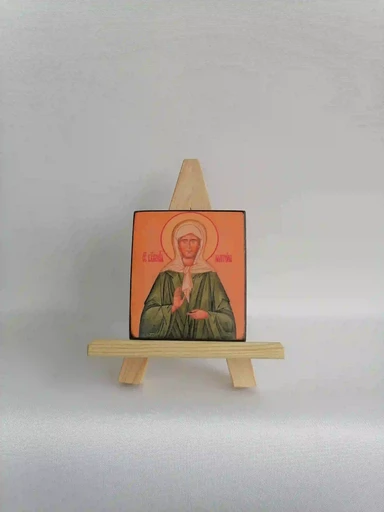Матрона Московская, 9,5 x 10,5 см, арт И043-4