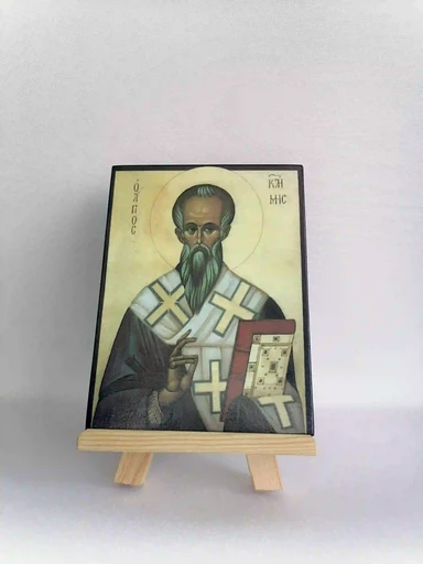 Святой Климент Охридский, 12x16x3 см, арт А6133
