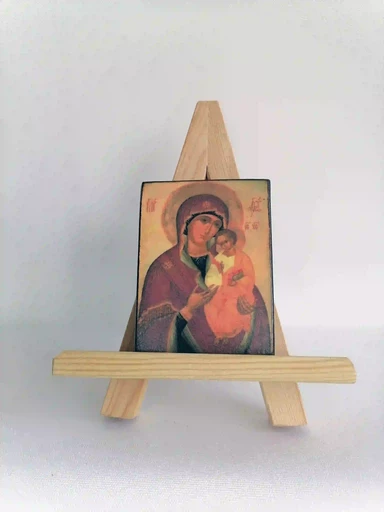 Казанская Песчанская Божья Матерь, 7,5 x 10 см, арт И120-m