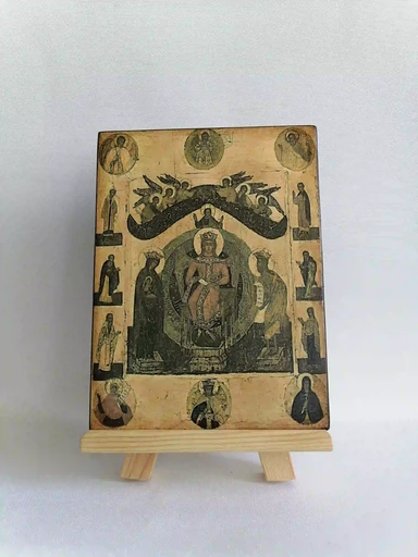 София Премудрость Божия, ок.1580, 12x16x3 см, арт А705