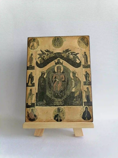 София Премудрость Божия, ок.1580, 12x16x1,8 см, арт А705